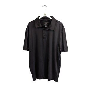 RW Golf Shirt Black Size L